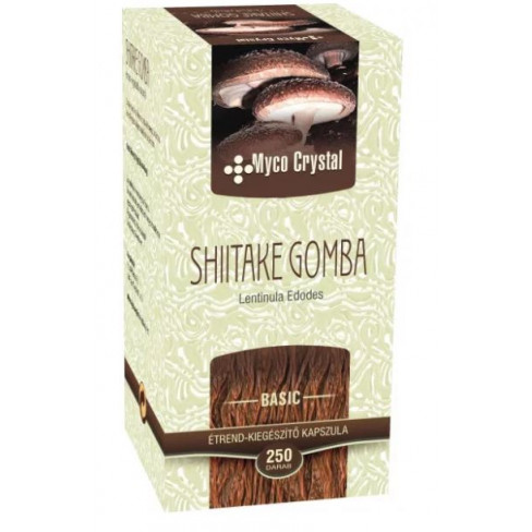 Vita crystal myco crystal shiitake kapszula 250db